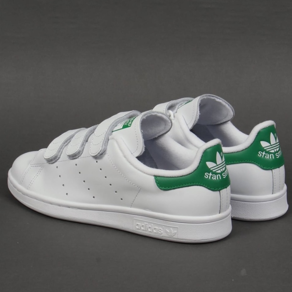 NWOT Adidas Stan Smith CF sneakers - White/green